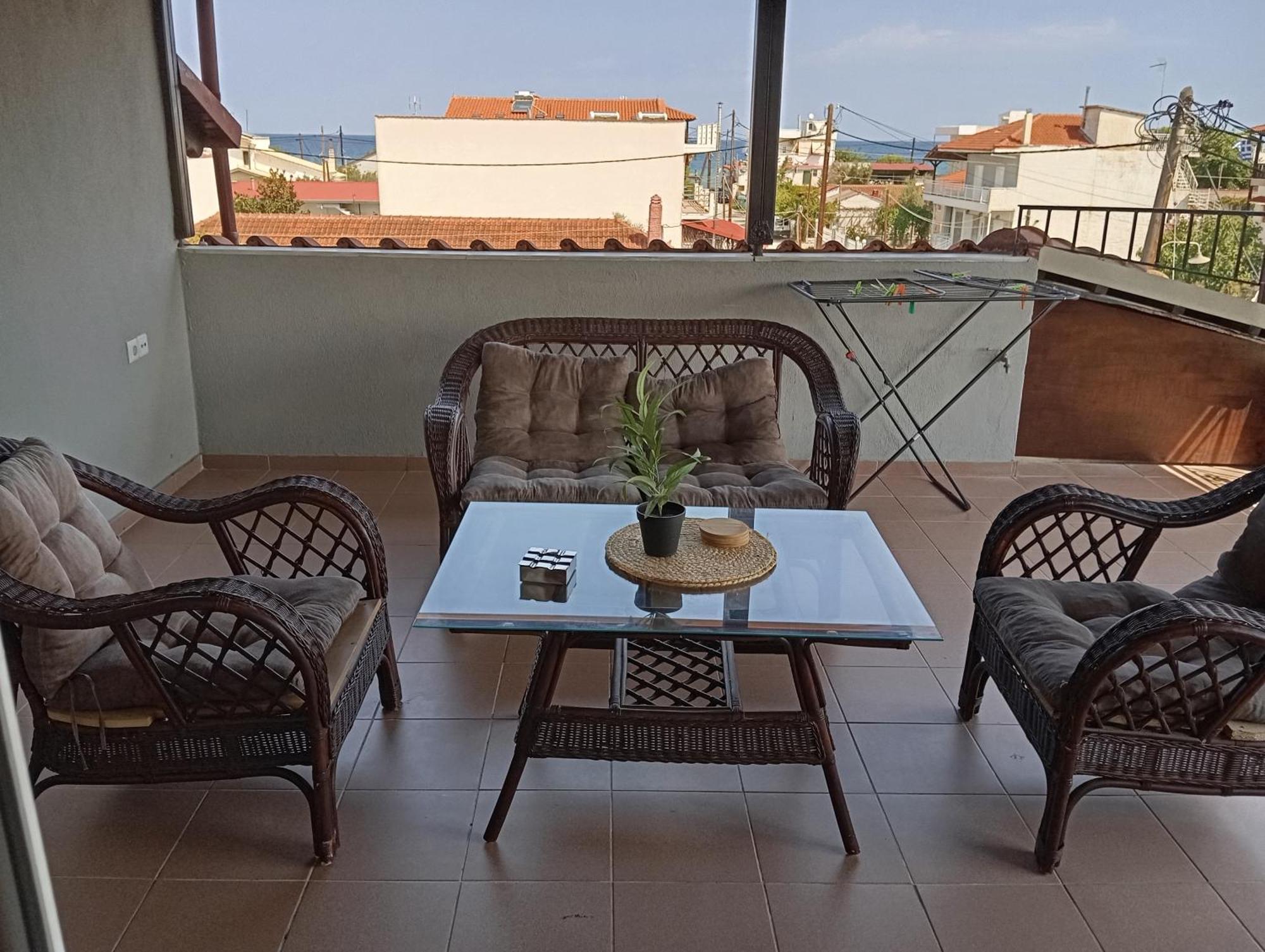 Noufara Apartments Néa Meságkala Bagian luar foto
